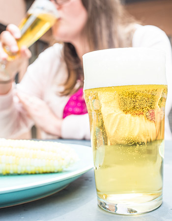 craft beer tailgating pilsener