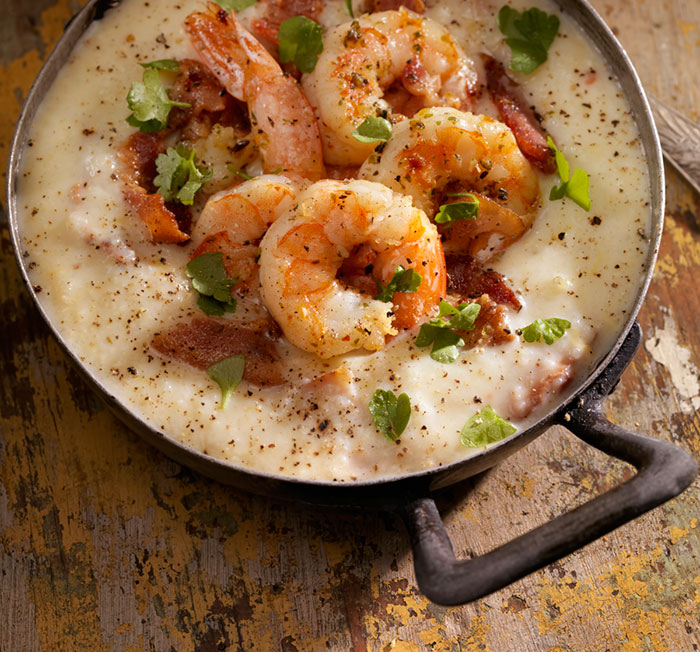 Low Country Shrimp and Grits with Jalapeno Pale Ale