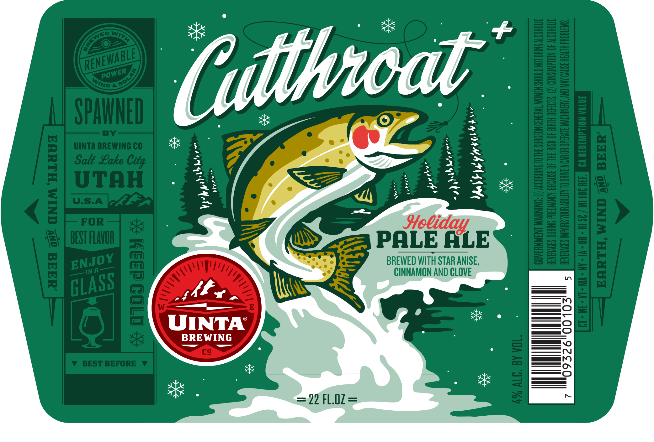 Uinta Brewing Company Releases Holiday Pale Ale and 22 Ounce Bottles