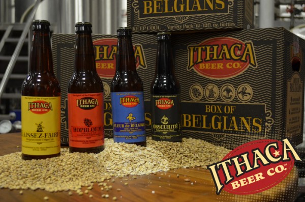 A collection of 4 Belgian-style and Belgian-inspired ales from Ithaca Beer.