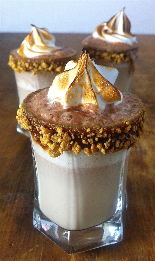 Chocolate Stout S'More Shakes