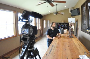 Dr. Greg Zeschuk from The Beer Diaries at Jester King Brewery
