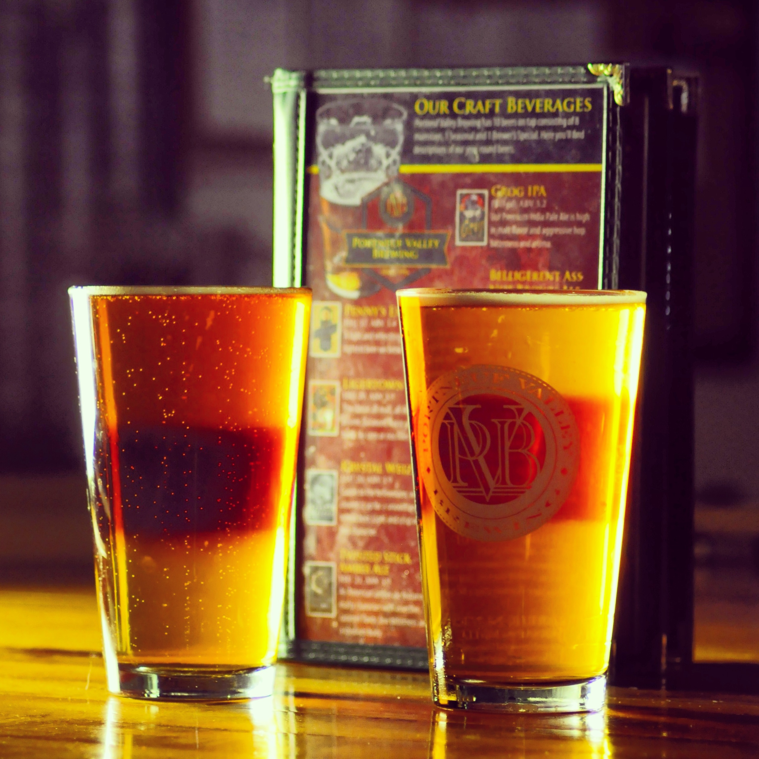 Black and Tan: Portneuf Layers it on!