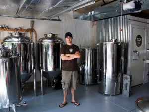Beer Chef Ian Clark of BRU handbuilt ales