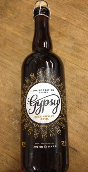 Gypsy Bottle on Wood