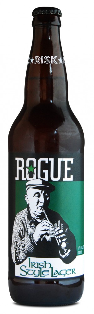 Rogue Irish Lager is back for a limited time in 2013 as the craft beer choice for St. Patrick’s Day.