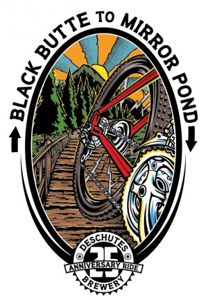 Black Butte to Mirror Pond Logo