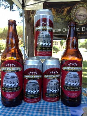 Santa Cruz Mountain Brewing's new release - Casinos IPA