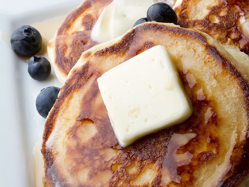 Blue Beer-y Pancakes