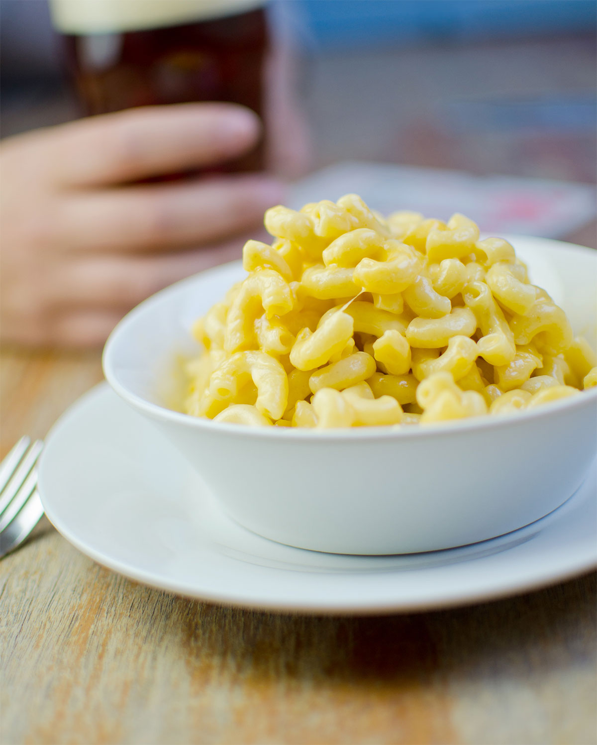 Chocolate Stout Baked Mac n' Cheese