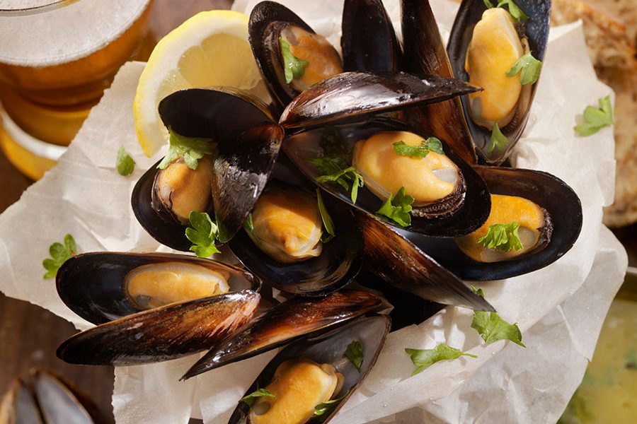 Drunken Pale Ale Mussels