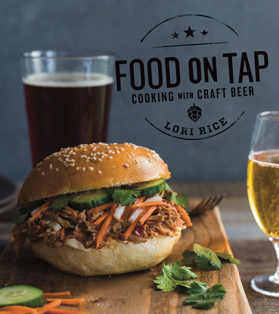 Lori Rice Food on Tap beer cookbook