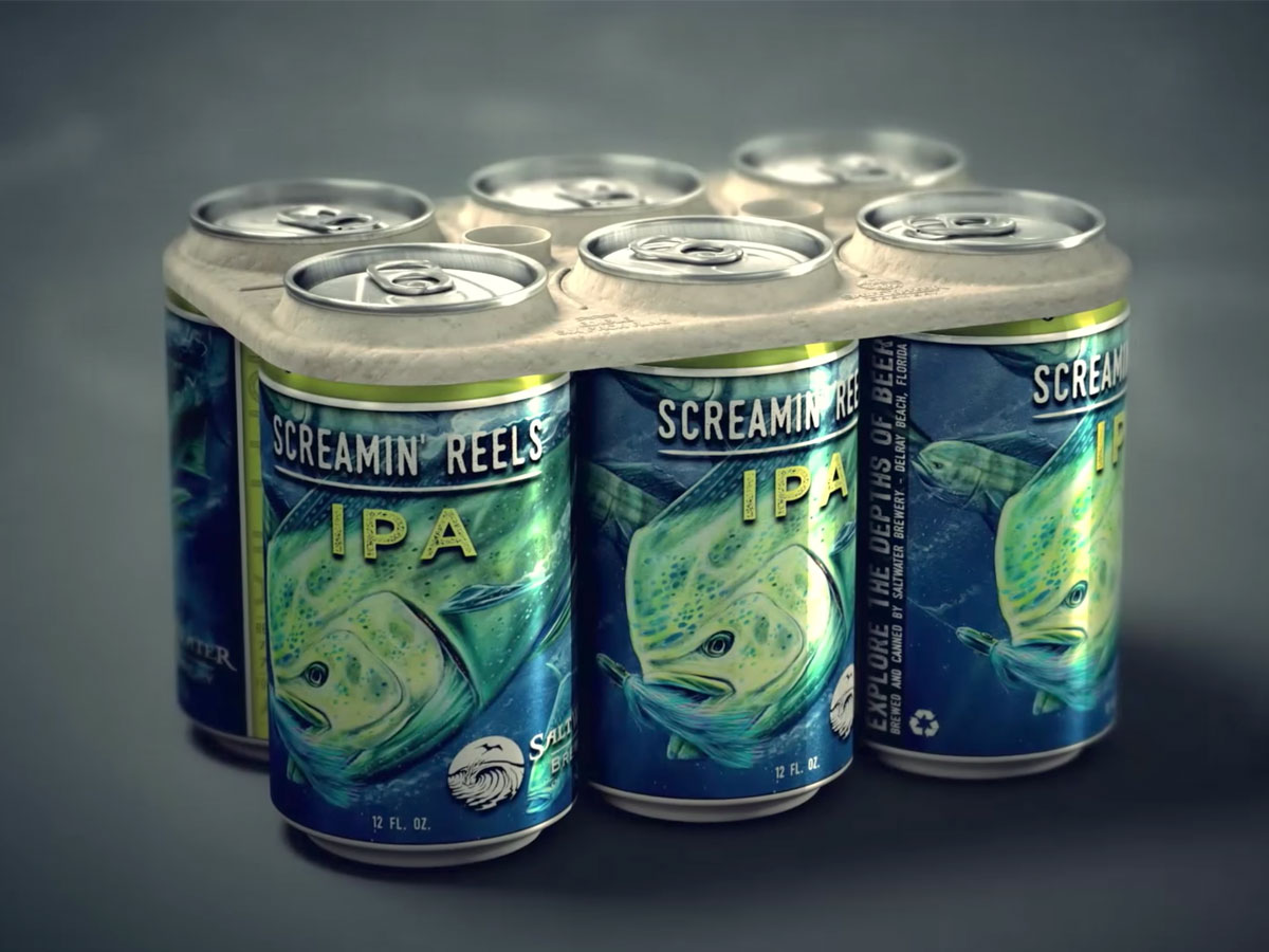 Saltwater Edible Six Pack Rings