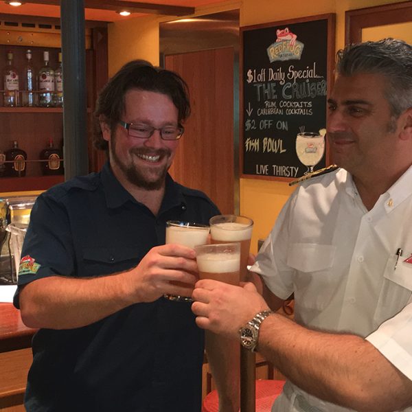 cruise ship craft brewery
