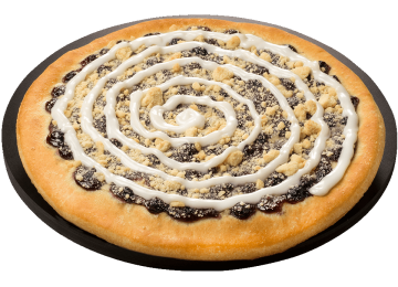 Blueberry Fruit Dessert Pizza
