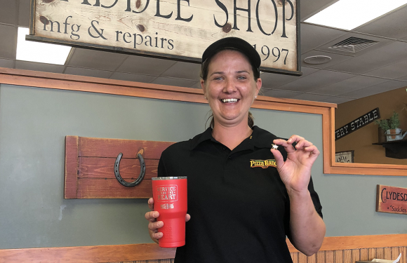 Karen receives gold star