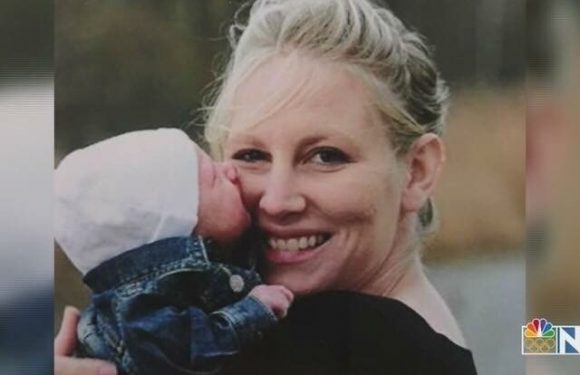 Picture of Nicole VanderHeyden with her infant child