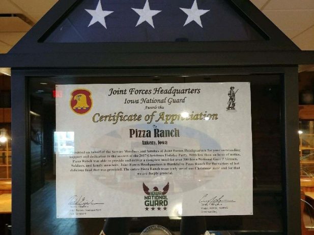 Ankeny Certificate