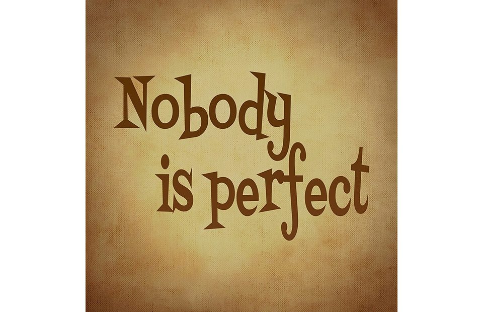 Nobody Is Perfect
