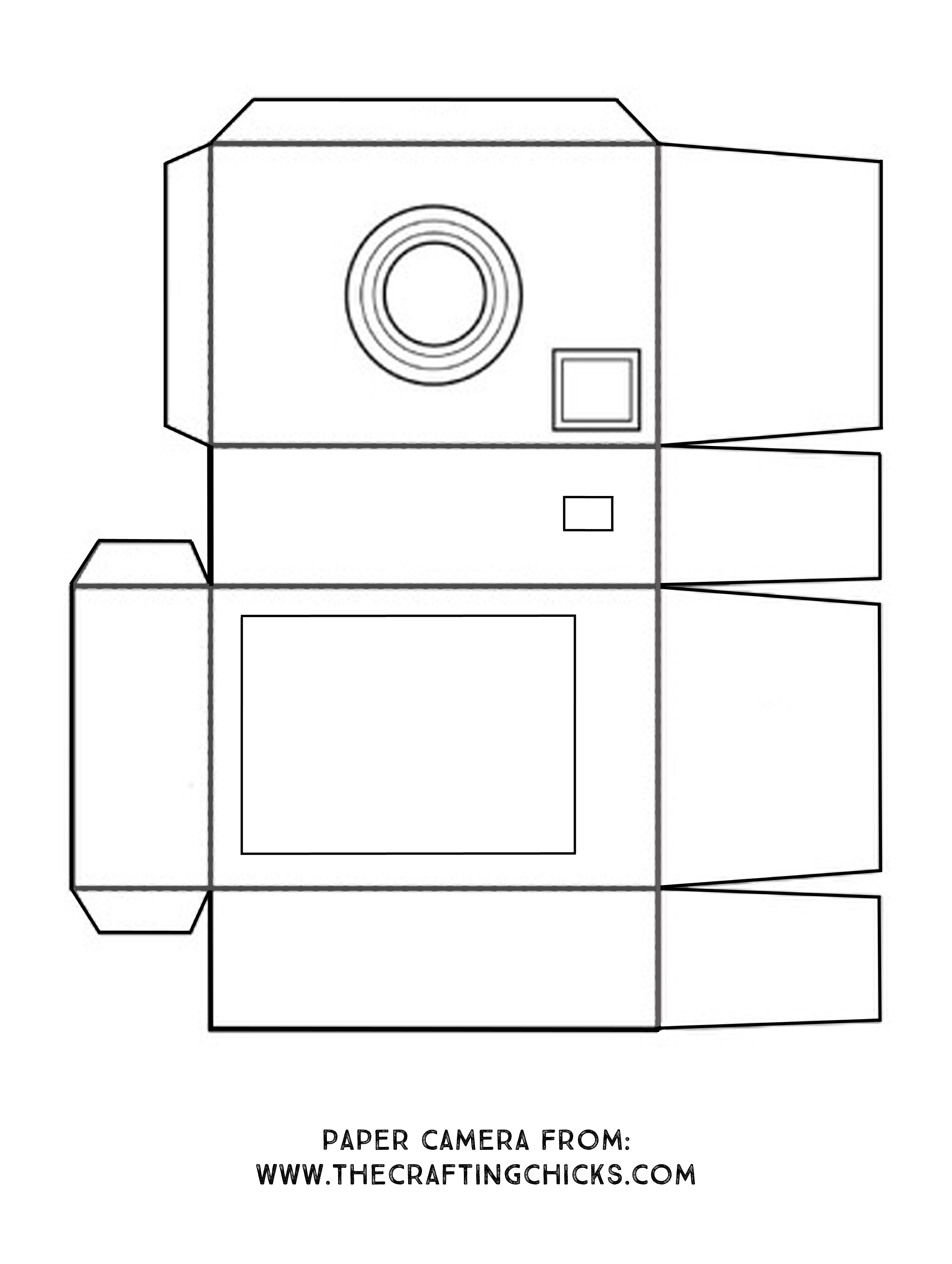 How To Make Origami Camera