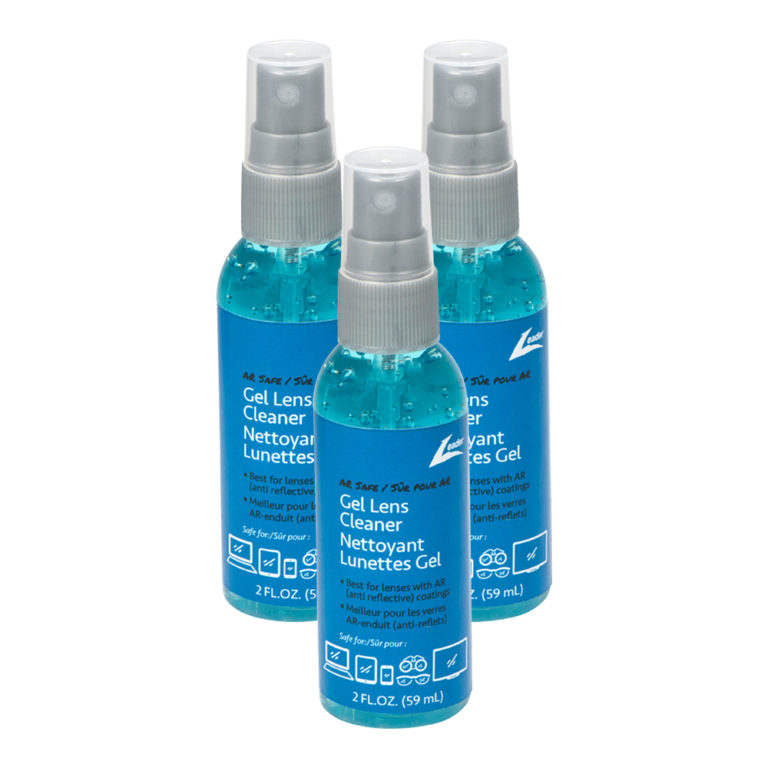 Gel Cleaner TriPack Hilco Vision Eye Resource