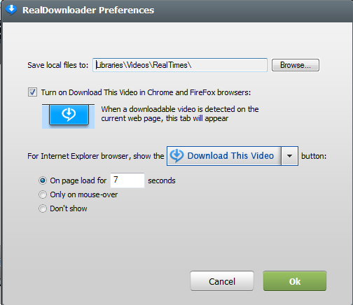 realplayer downloader for chrome