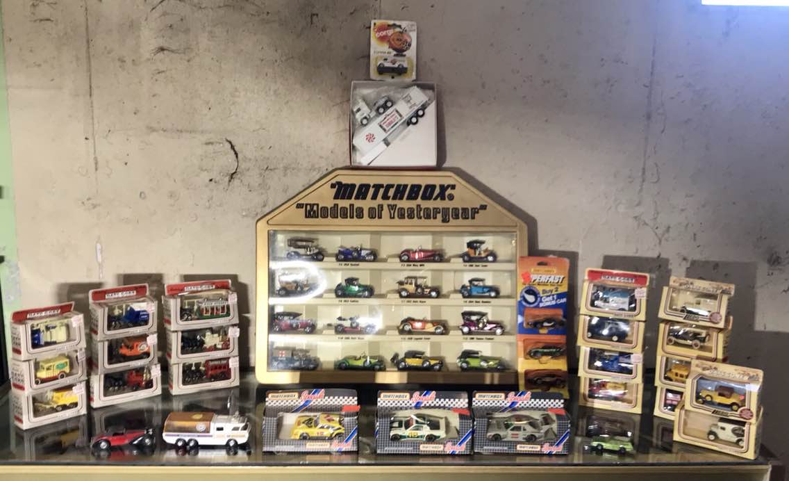 matchbox models of yesteryear display case