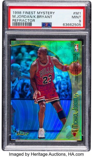 MICHAEL JORDAN　KOBE BRYANT　1998　NBA　UD 1998-99 UD Century Legends Generations Kobe Bryant Michael
