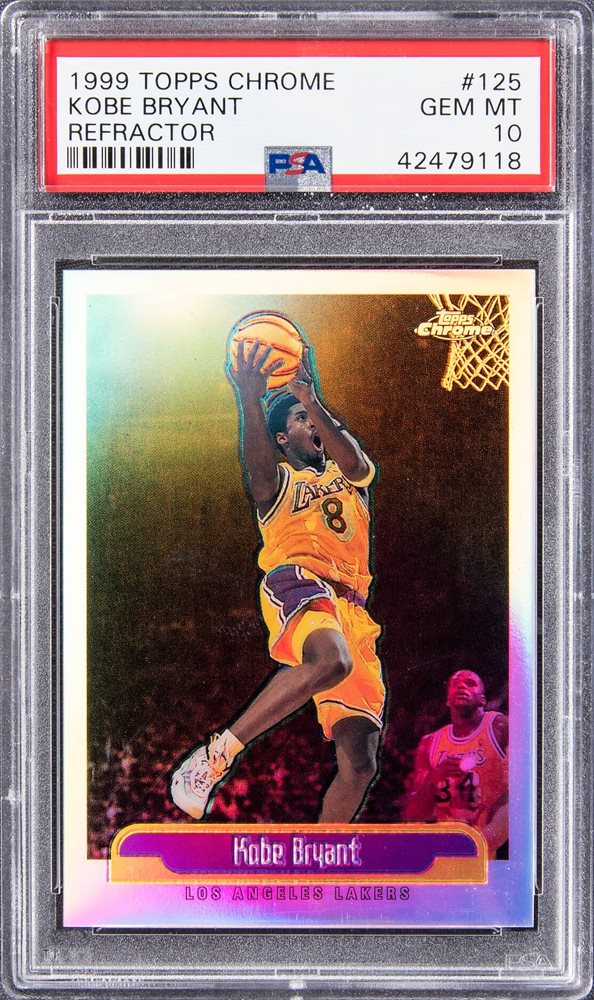 Auction Prices Realized Basketball Cards 1999 TOPPS CHROME Kobe Bryant