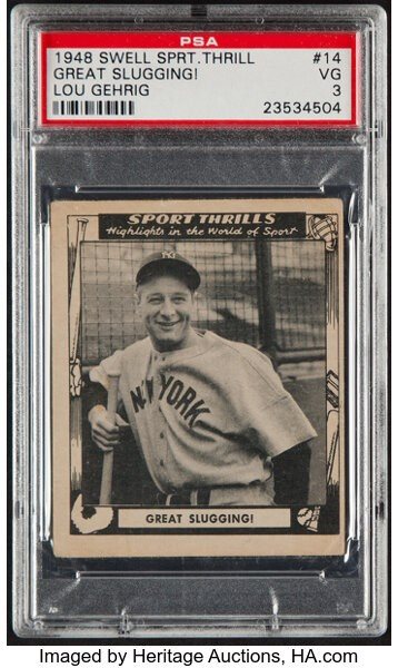 Sunday Sports Collectibles Select Auction