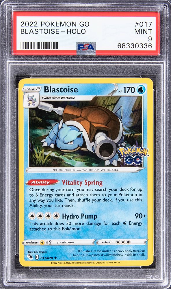 Goldin Auctions Auction Item 1282 Tcg Cards 2022 Pokemon Go