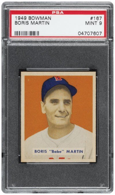 High Grade Card Auction and a Few Surprises