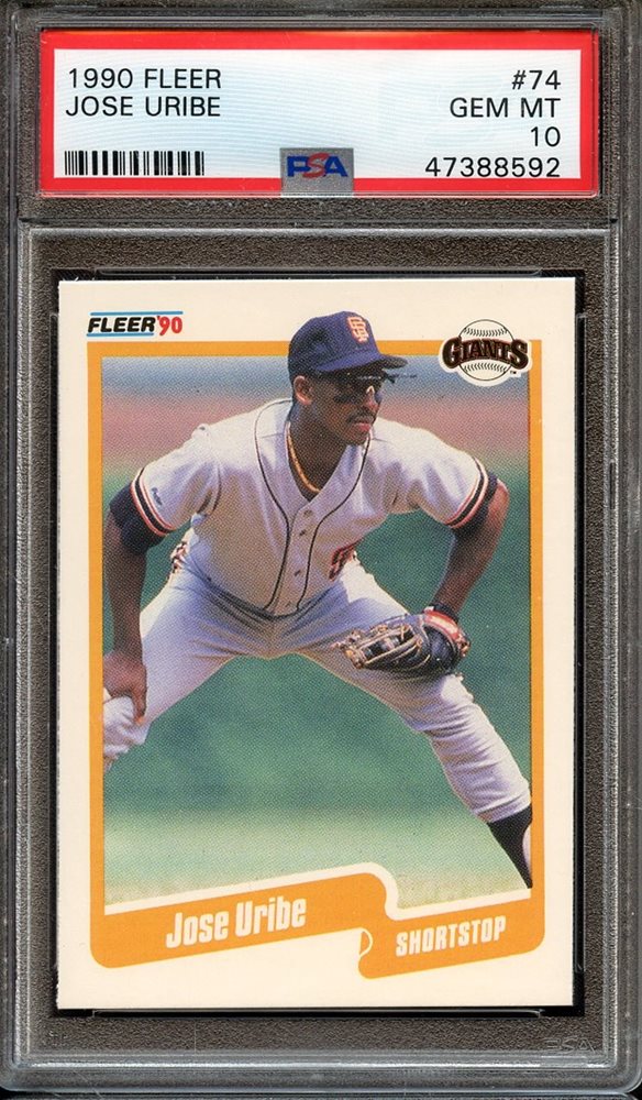 Sirius Sports Auctions Auction Item 721 Baseball Cards 1990 Fleer