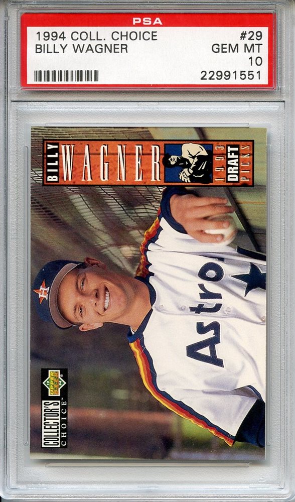 Auction Prices Realized Baseball Cards 1994 Collector's Choice Billy Wagner
