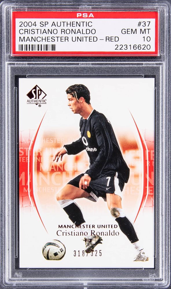 その他 PSA 2004 SP AUTHENTIC CRISTIANO RONALDO Cristiano Ronaldo #7 Prices | 2004 SP Authentic Manchester