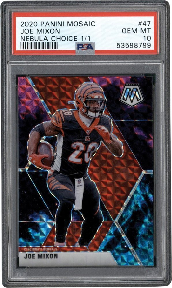 Lelands Auction Item 532 Football Cards 2020 Panini Mosaic