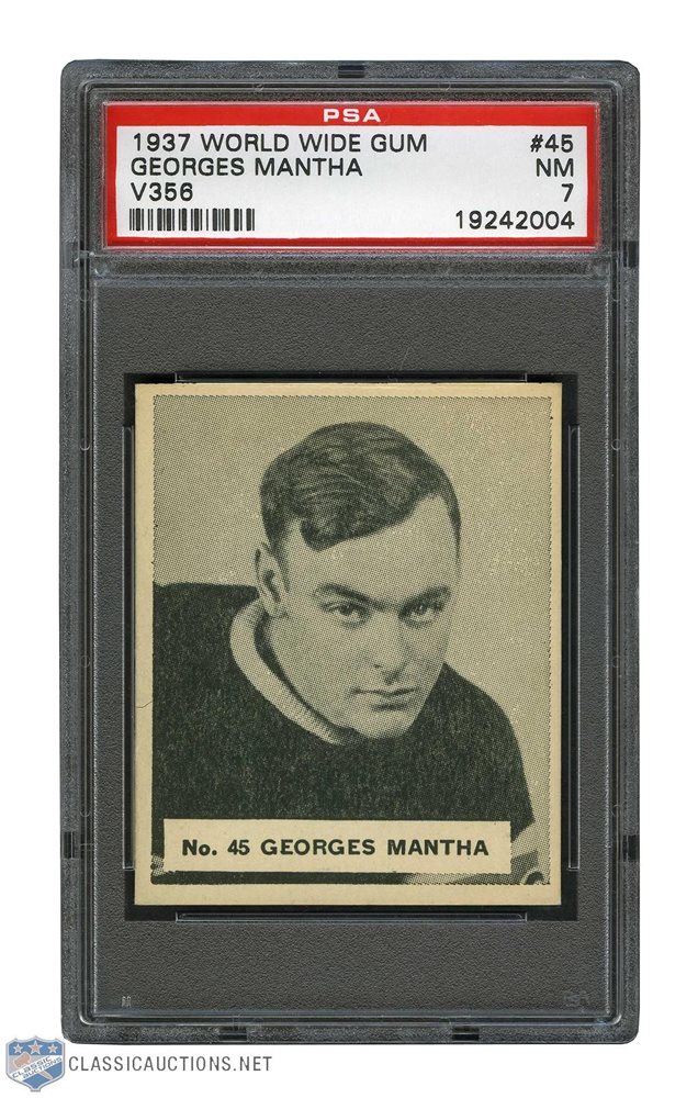 Historical Hockey Memorabilia Auction Fall 2014