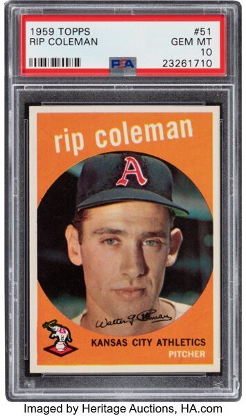 The Elite PSA Set Registry Catalog Auction