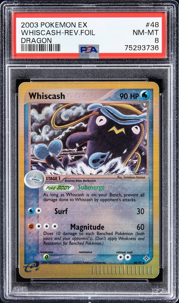 Auction Prices Realized Tcg Cards 2003 POKEMON EX DRAGON Whiscash