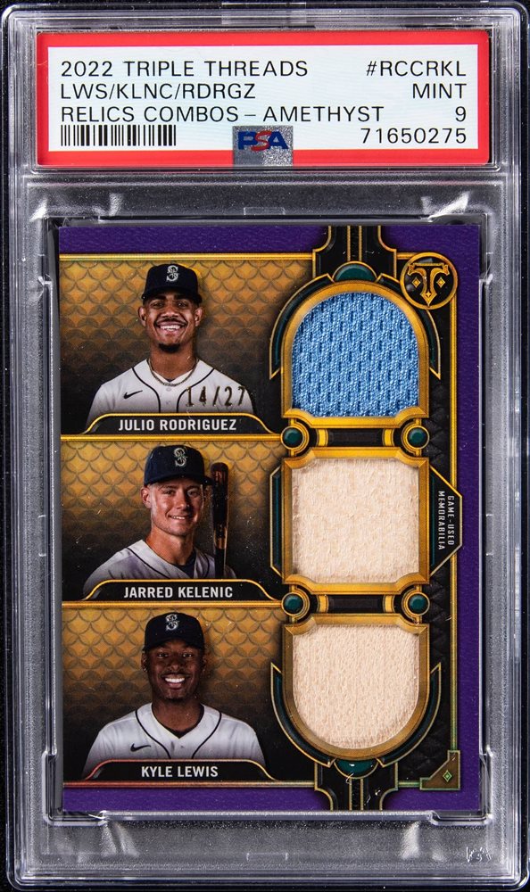 イチロー TRIPLE THREADS RELICS LEGEND 2024 Topps Triple Threads Deca Patch Relic Book Card 04/10