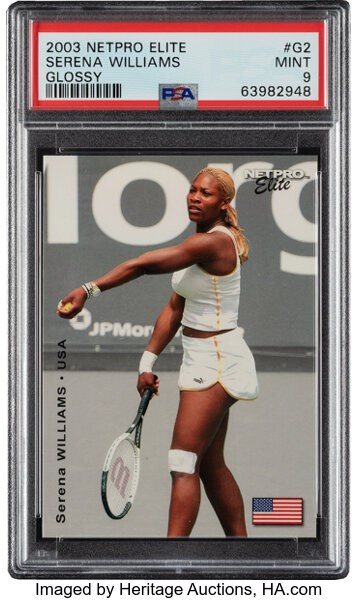 Auction Prices Realized Misc Cards 2003 NETPRO ELITE Serena