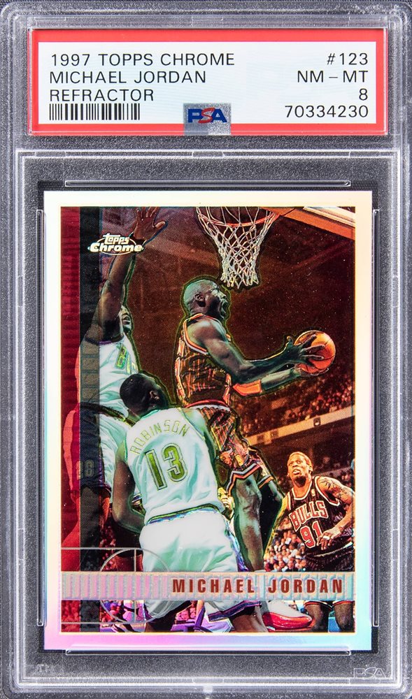 Auction Prices Realized Basketball Cards 1997 TOPPS CHROME Michael