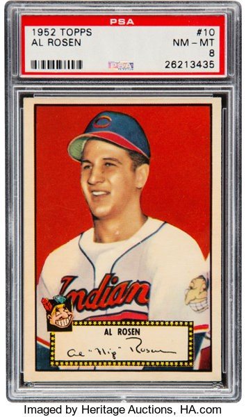2020 January 30 The 1952 Topps & 1953 Topps PSA Se