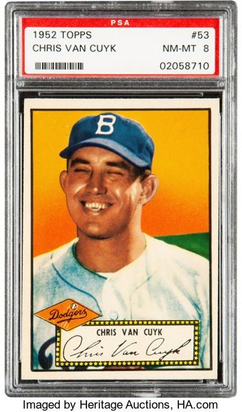 2020 January 30 The 1952 Topps & 1953 Topps PSA Se
