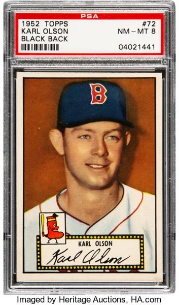 2020 January 30 The 1952 Topps & 1953 Topps PSA Se