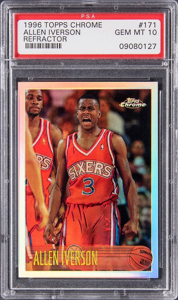 Auction Prices Realized Basketball Cards 1996 TOPPS CHROME Allen
