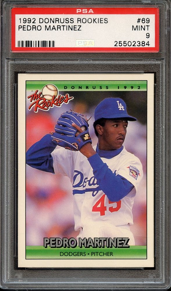 Auction Prices Realized Baseball Cards 1992 Donruss Rookies Pedro Martinez
