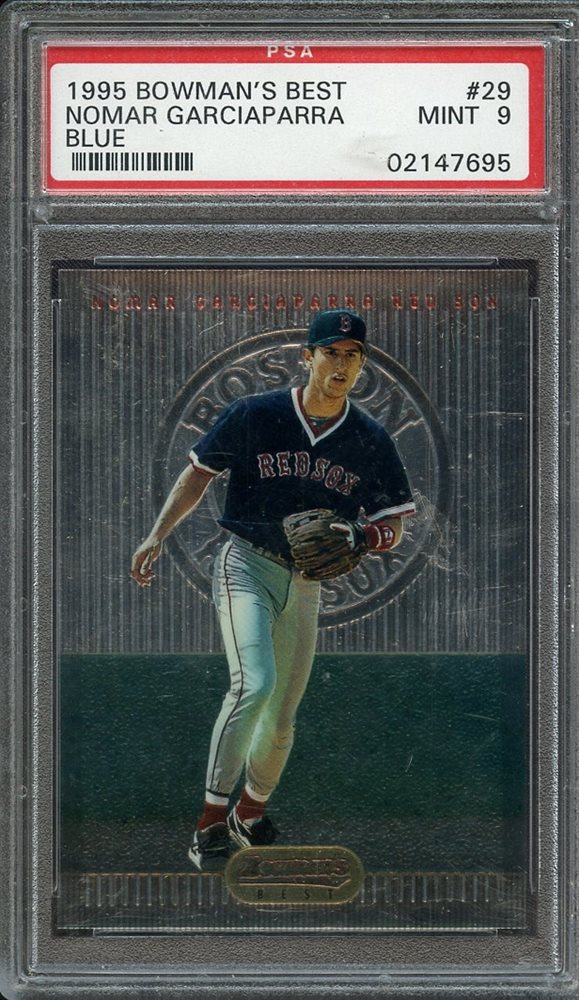 その他 1999 Bowman's Best Atomic Garciaparra 1999 Bowman's Best Mirror Image Atomic Refractor m9 Ozuna