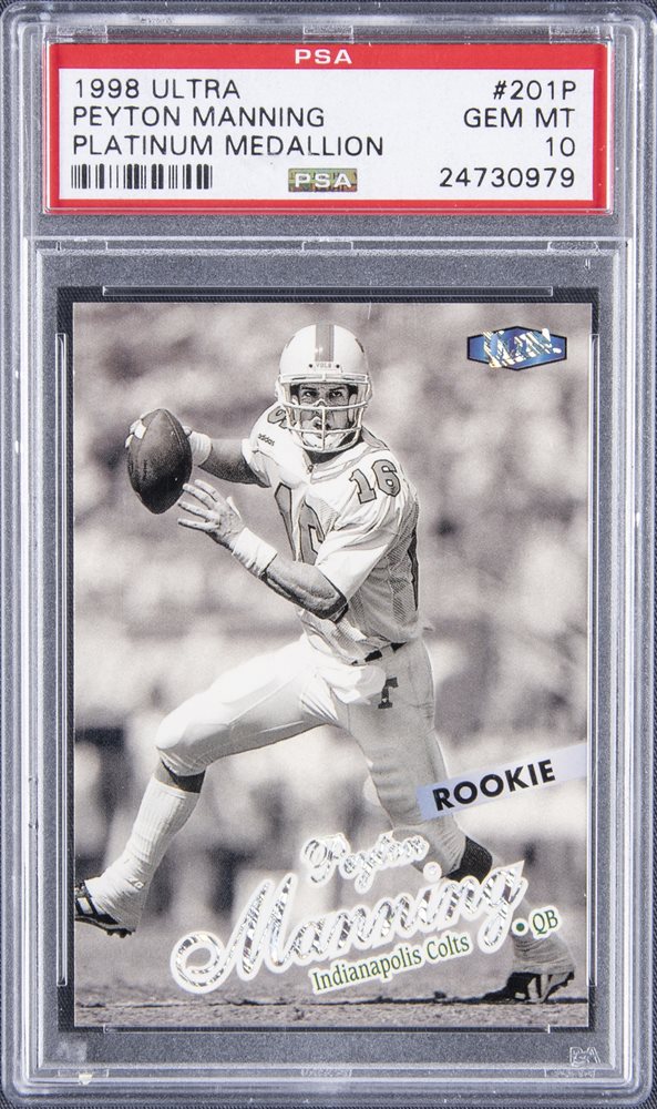 Goldin Auctions Auction Item 489 Football Cards 1998 Ultra