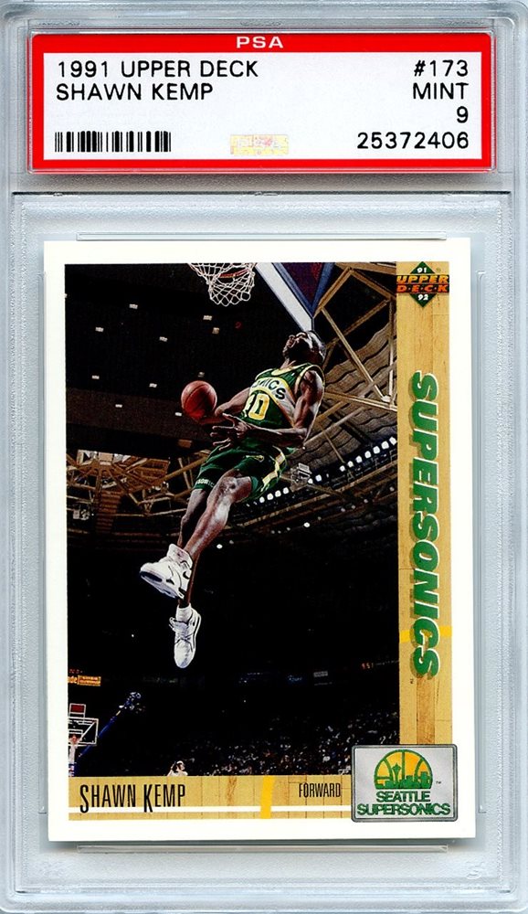Auction Prices Realized Basketball Cards 1991 Upper Deck Shawn Kemp